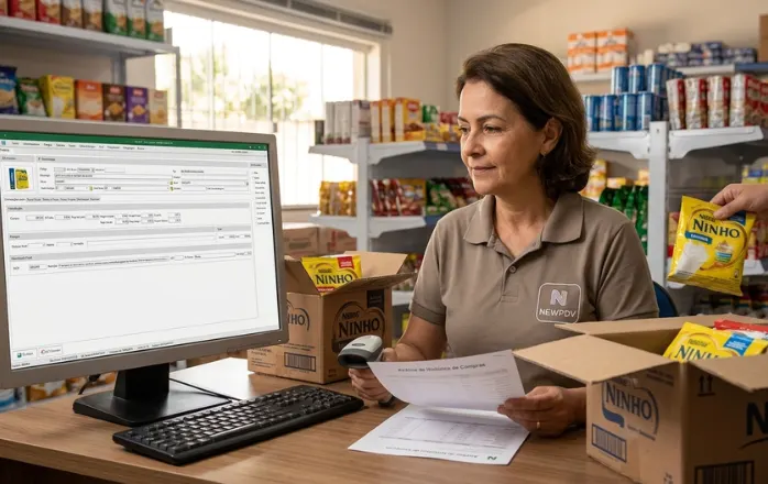 Compras e fornecedores