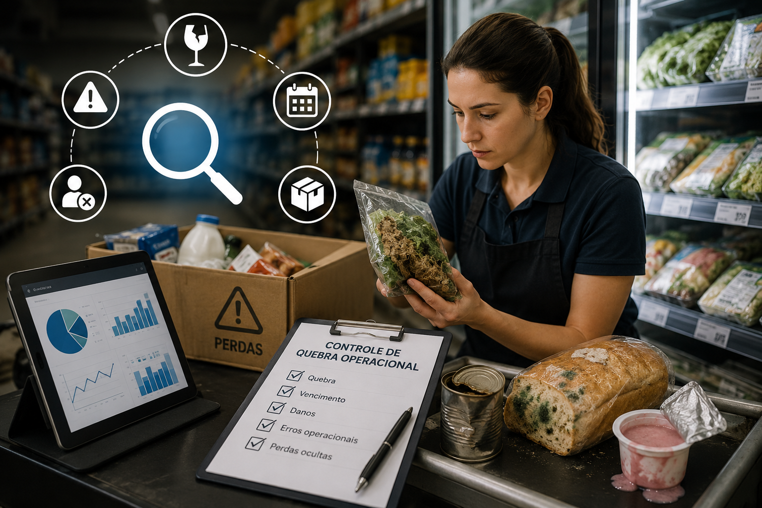 Controle de quebra operacional: como identificar e reduzir perdas ocultas