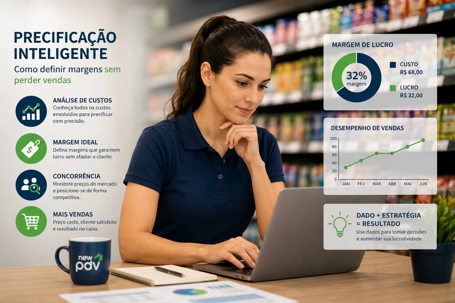 Precificação inteligente: como definir margens sem perder vendas