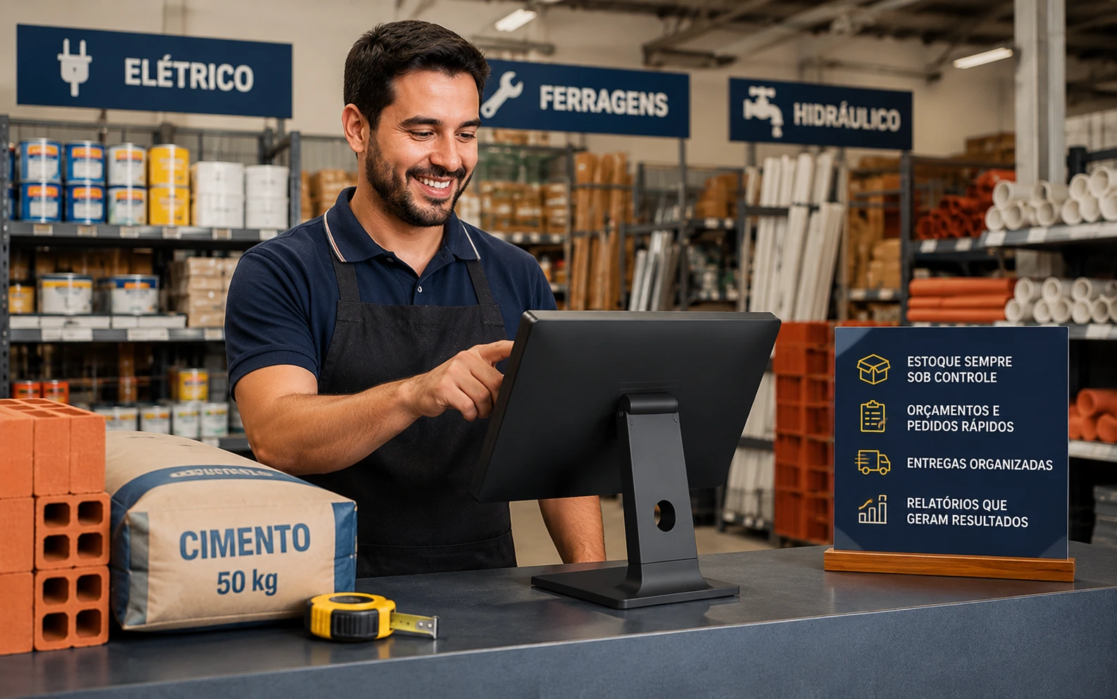 Lojas de materiais de construção