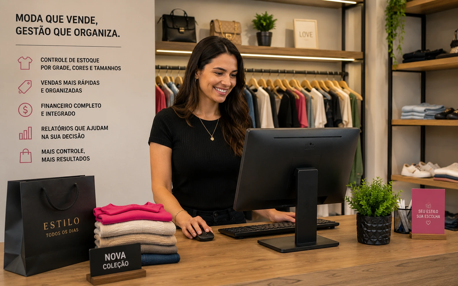 Lojas de moda e acessórios