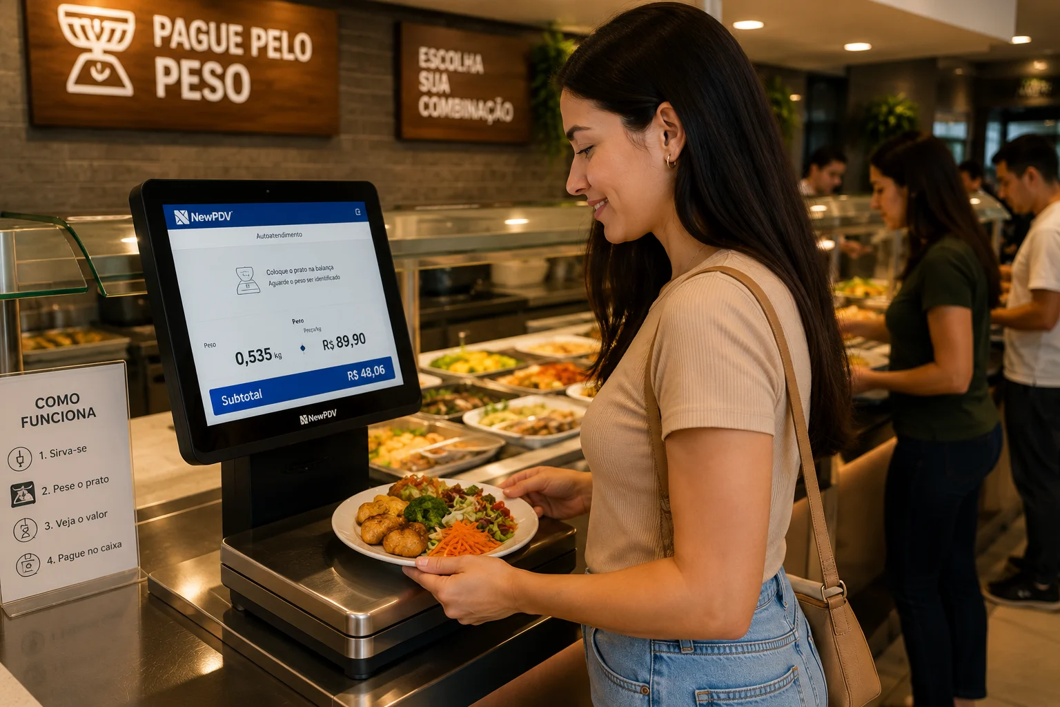 Self-service e restaurantes por quilo